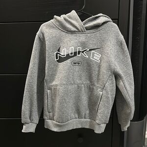 Nike Toddler Heather Gray Pullover Hoodie